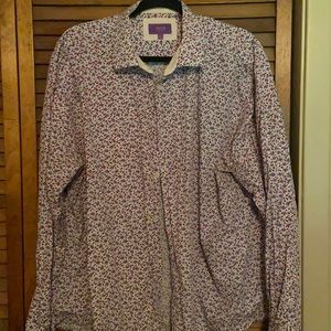 Tallia Floral Print Shirt